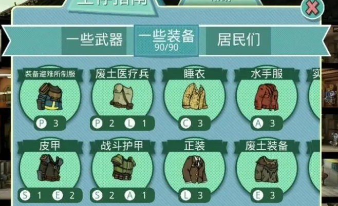 辐射避难所哪些衣服有用