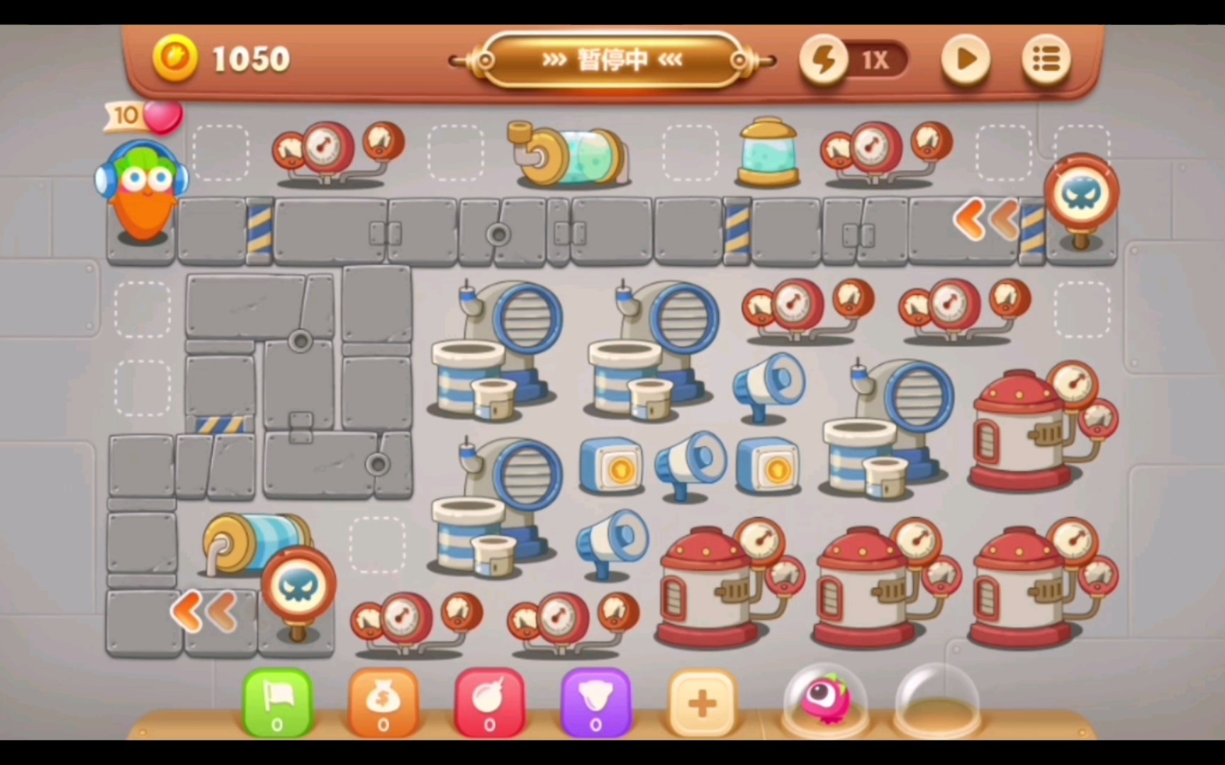 保卫萝卜3工厂第31关怎么过