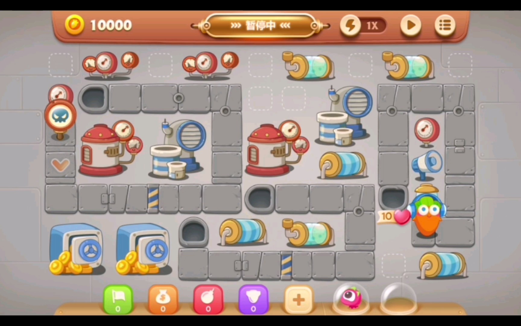 保卫萝卜35关怎么过