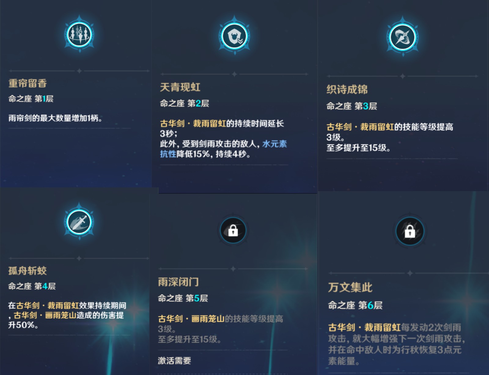 原神行秋怎么养