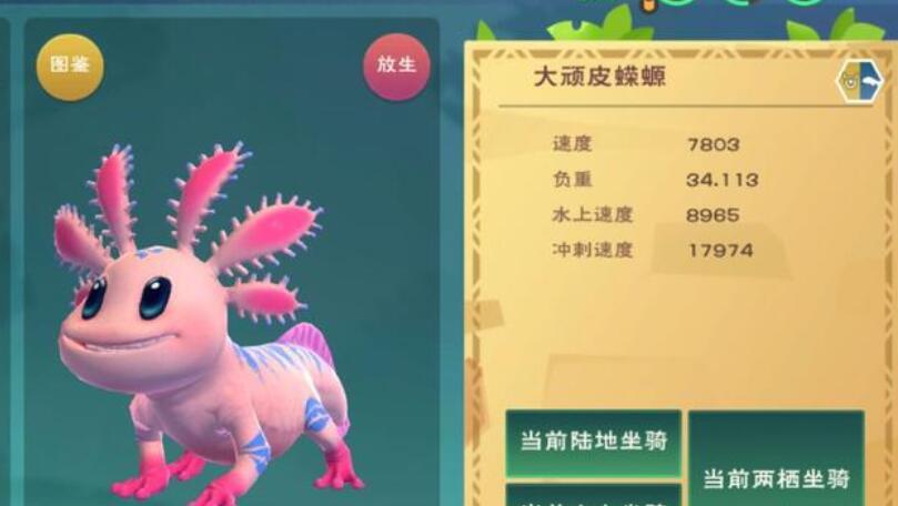 创造与魔法顽皮蝾螈饲料吃多少包