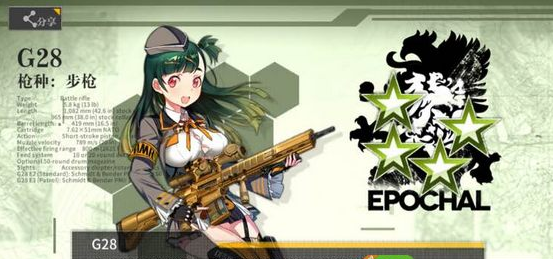 少女前线g28怎么样