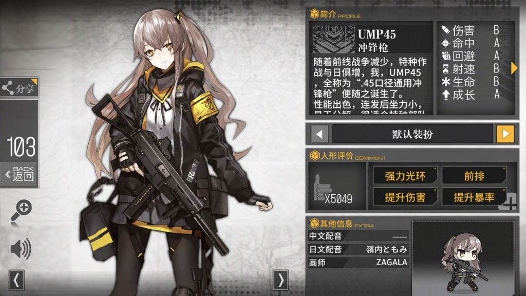 少女前线如何获得ump45