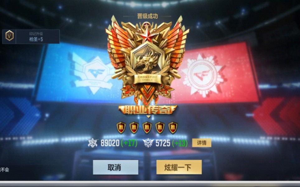 穿越火线手游专家之后是什么段位