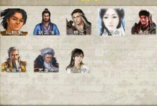 金庸群侠传1队伍如何搭配