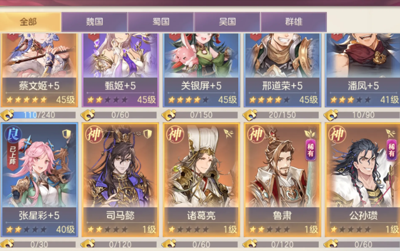 三国志幻想大陆毒火阵容是什么