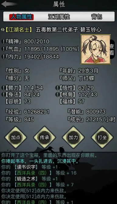 放置江湖传承怎么培养