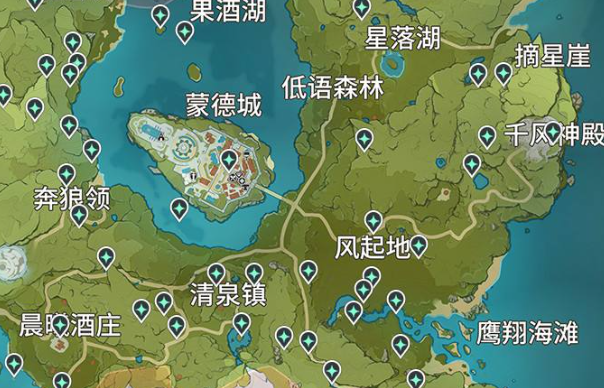 原神丹迪竞速挑战位置在哪