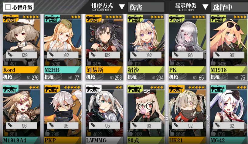 少女前线kord如何配队 kord什么技能