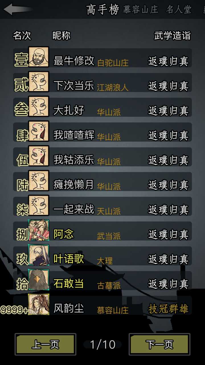 放置江湖怎么看自己的评价