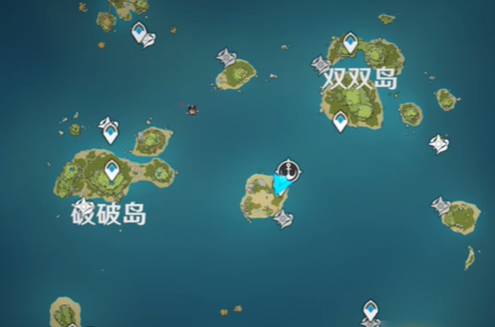 原神2.8中央营地的影像位置在哪