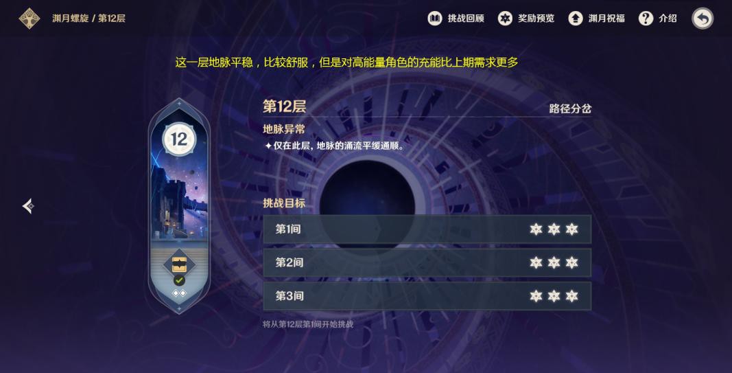 原神深渊12层怎么打