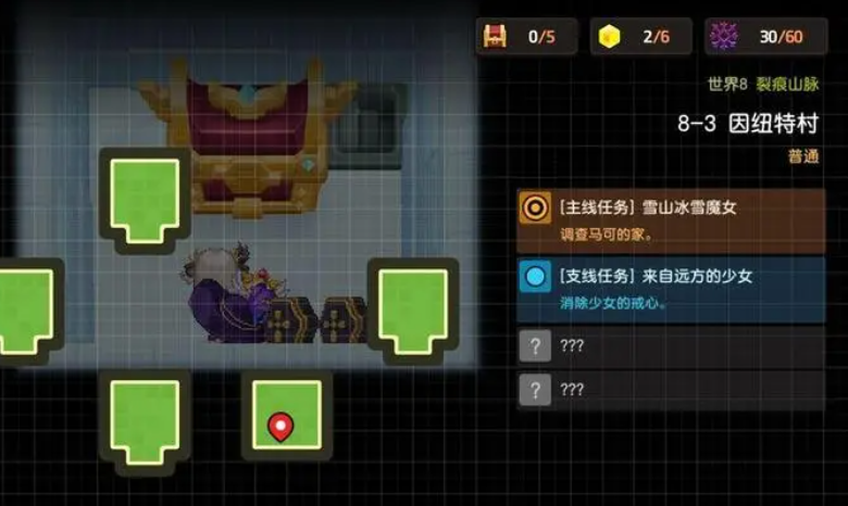 坎公骑冠剑3-2石头怎么推 传送通道怎么开