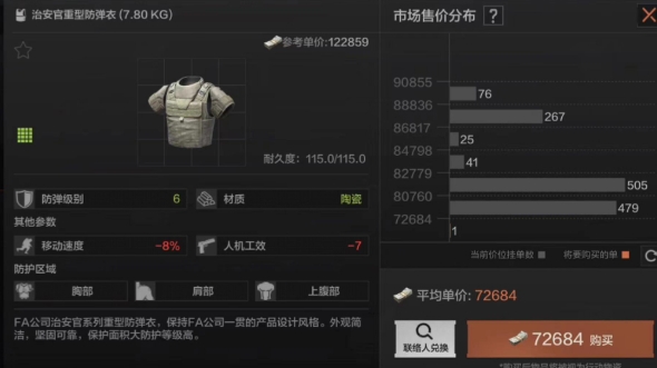 暗区突围六级弹挂甲什么材质好