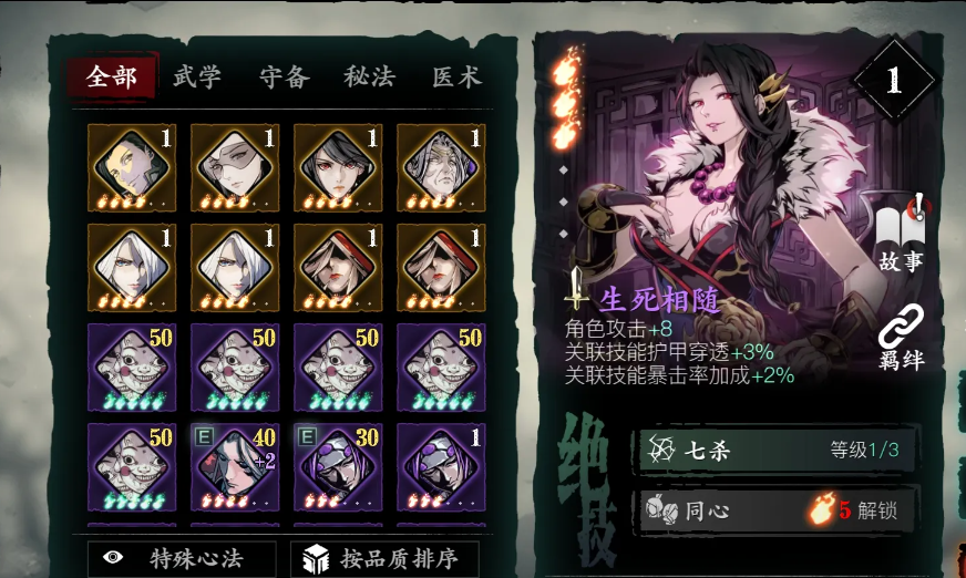 影之刃3轻羽最佳心法技能如何搭配 心法技能详解