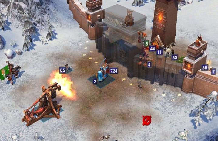 英雄无敌5怎么把兵分开
