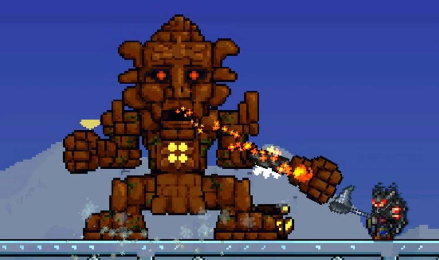 泰拉瑞亚石巨人如何召唤