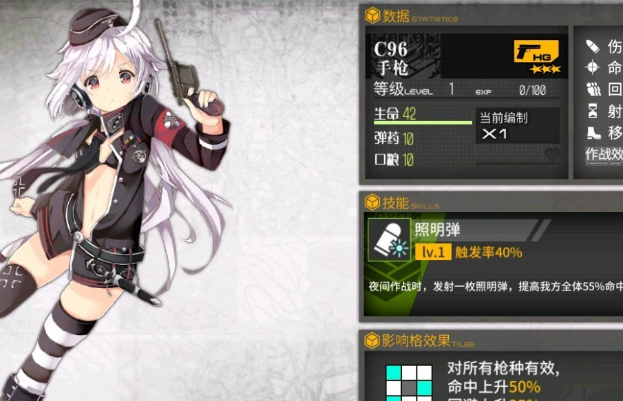 少女前线二改技能有哪些