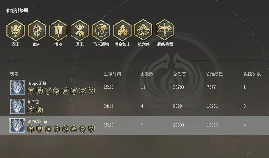 永劫无间已获得成就怎么看