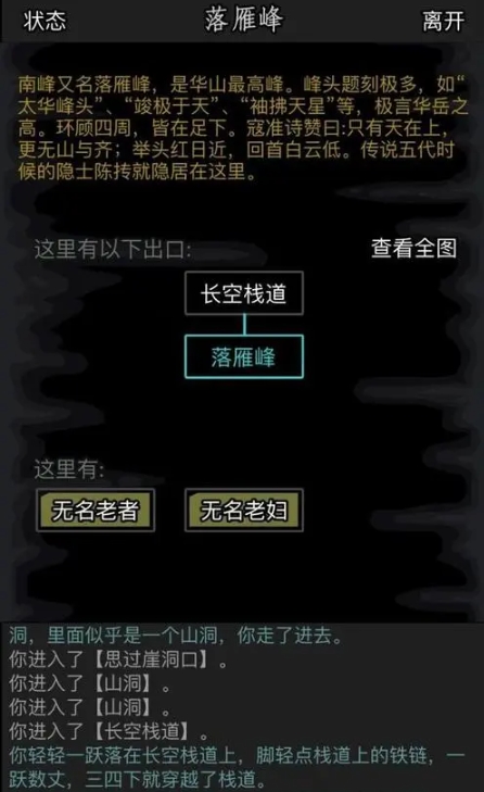 放置江湖华山石壁怎么打破