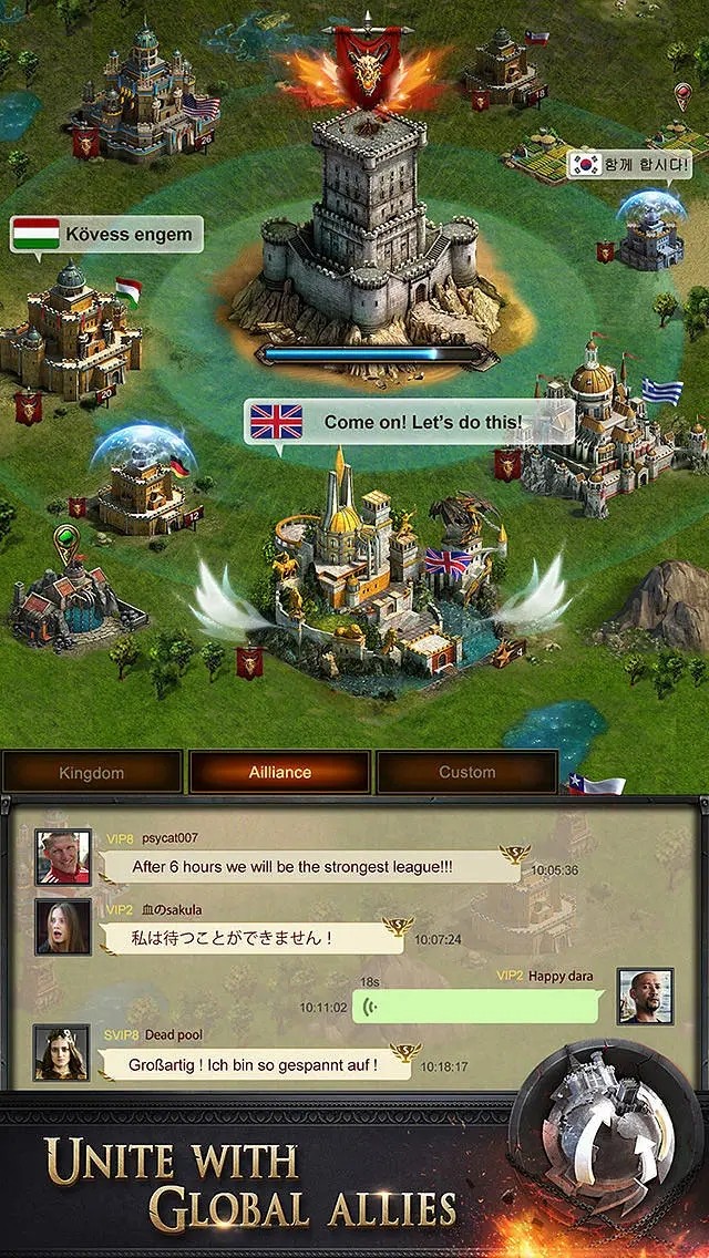 列王的纷争怎么放置文明堡垒