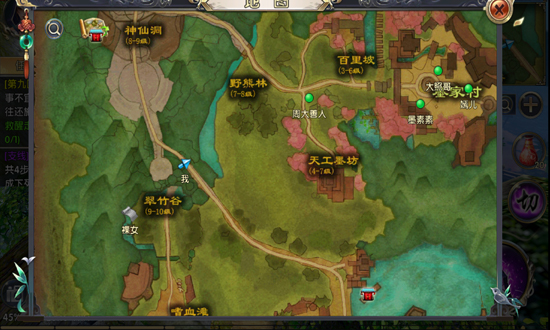 卧虎藏龙风景任务流程是什么