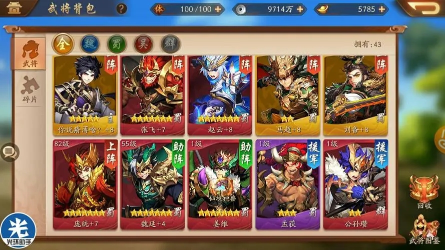 少年三国志2双金阵容怎么玩