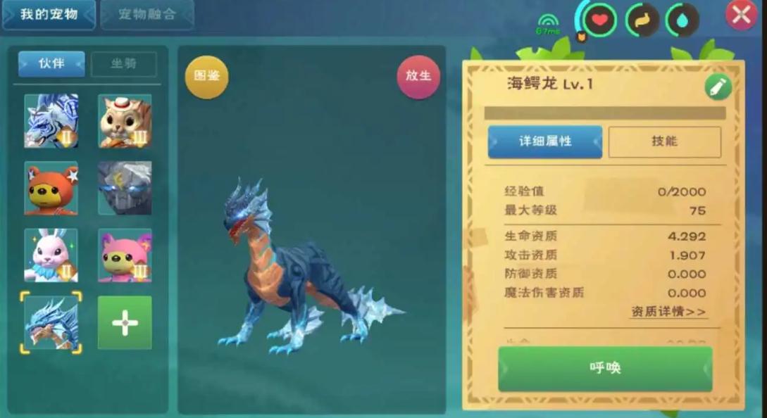 创造与魔法最新宠物合成是什么 创造与魔法最新宠物合成是什么
