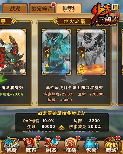 少年三国志战宠吞噬有什么用