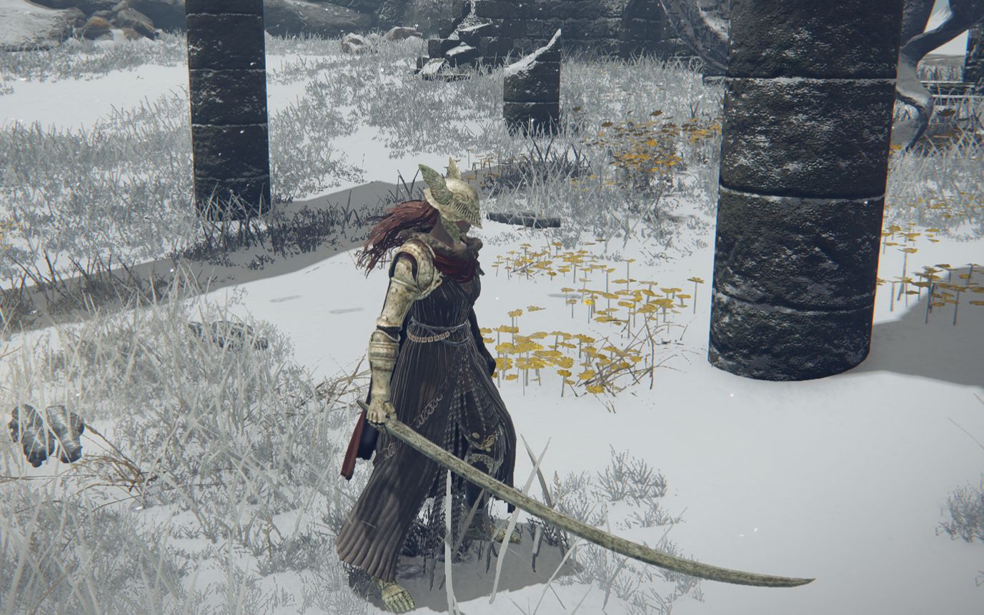 艾尔登法环武士如何双手持刀