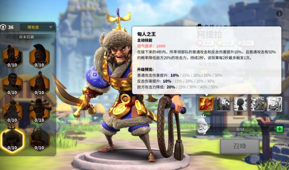 万国觉醒骑兵天赋怎么点