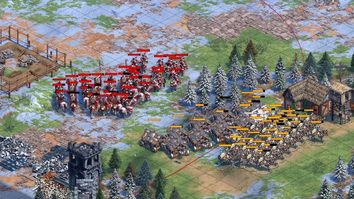 帝国时代2骑兵怎么打战役