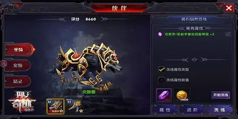 全民奇迹骑宠怎么升级