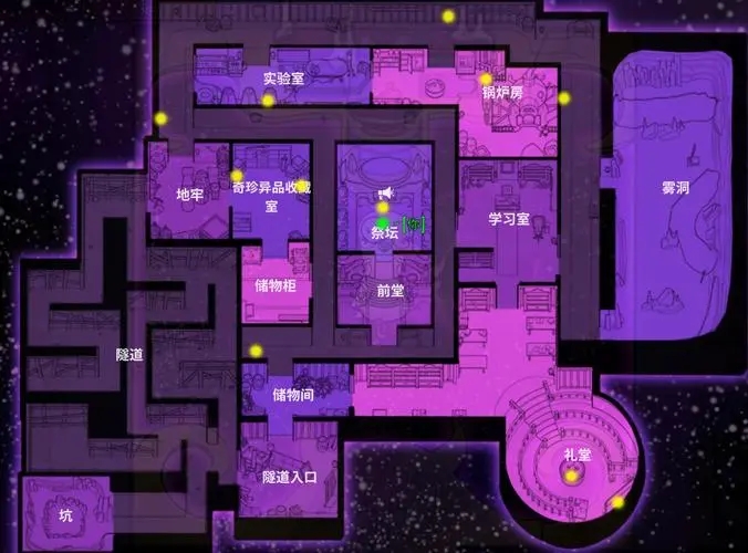 鹅鸭杀地下室投食任务在哪