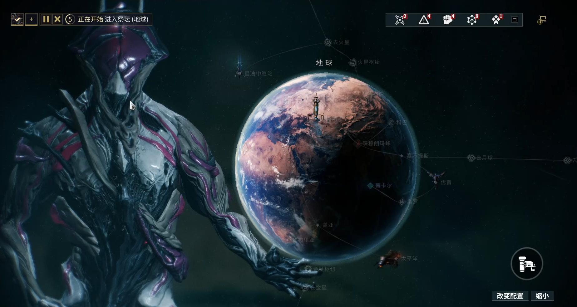 星际战甲怎么探索银光林地