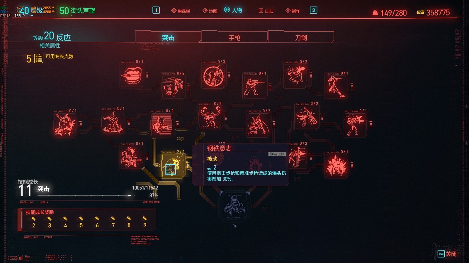 赛博朋克2077加点流派有哪些
