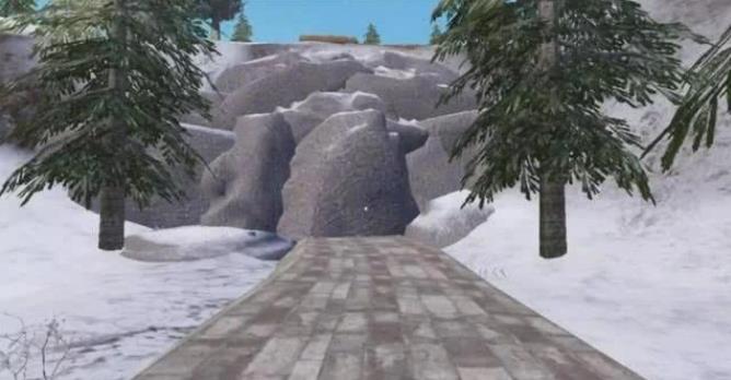 绝地求生冰雪地图空投洞在哪里