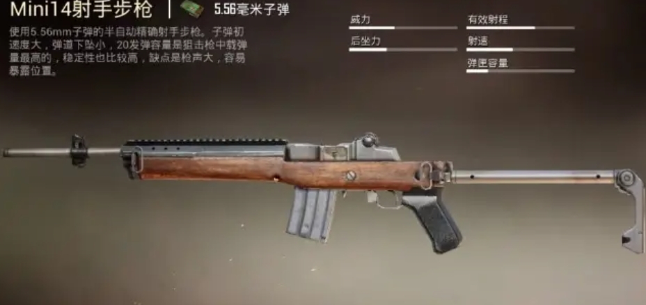 和平精英SKS和Mini14哪个比较好