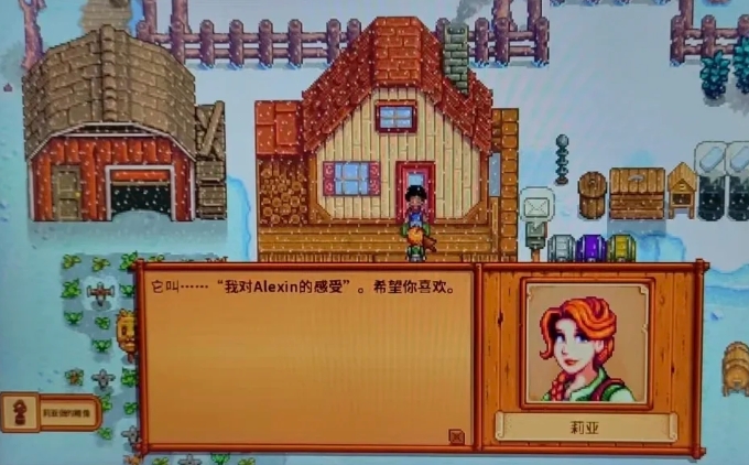 星露谷物语怎么和莉亚结婚