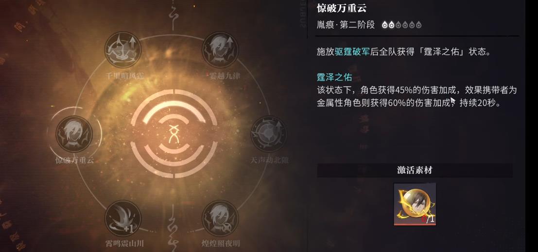 归龙潮秦川技能怎么使用