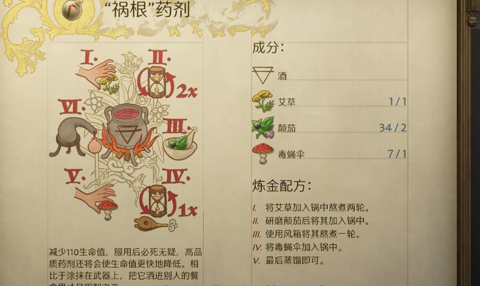 天国拯救2毒药与火药有哪些
