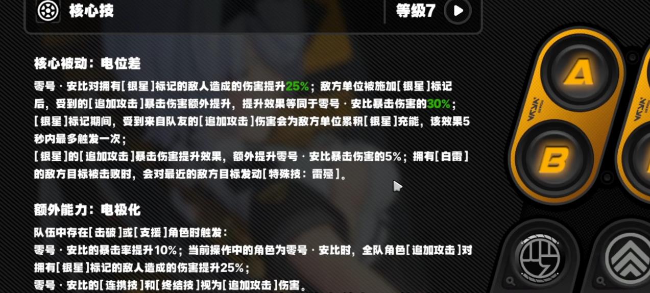 绝区零零号安比增强了什么