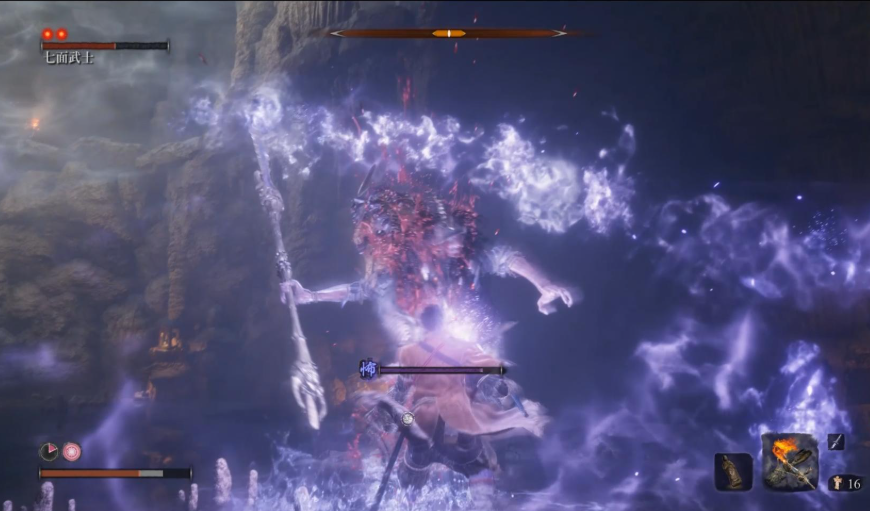 只狼影逝二度七面武士有哪些招式