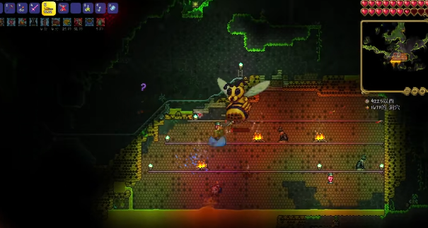 泰拉瑞亚与蜂王战斗有哪些技巧 泰拉瑞亚与蜂王战斗有哪些技巧