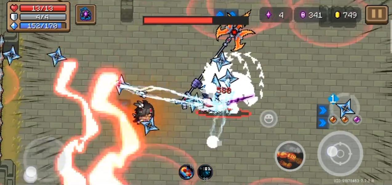 元气骑士虚空领主红武长夜怎么用