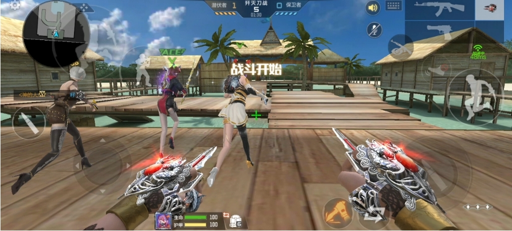 cf手游刀战怎么玩