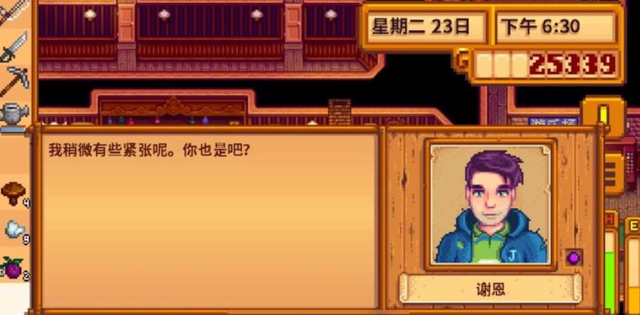 星露谷物语谢恩喜欢什么礼品