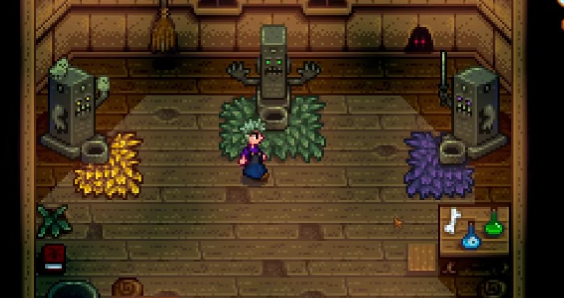 星露谷物语女巫小屋内的神龛有哪些作用