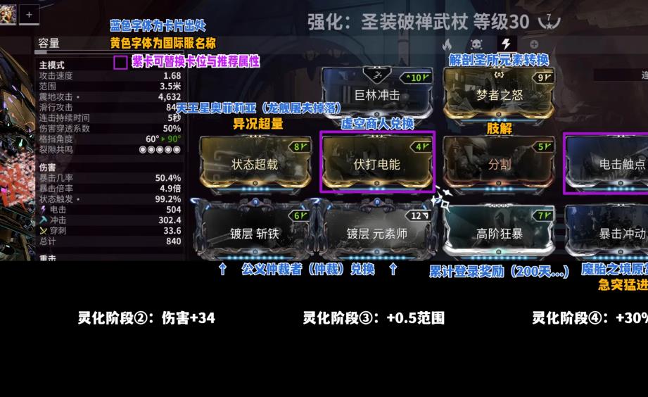 星际战甲强力近战武器有哪些