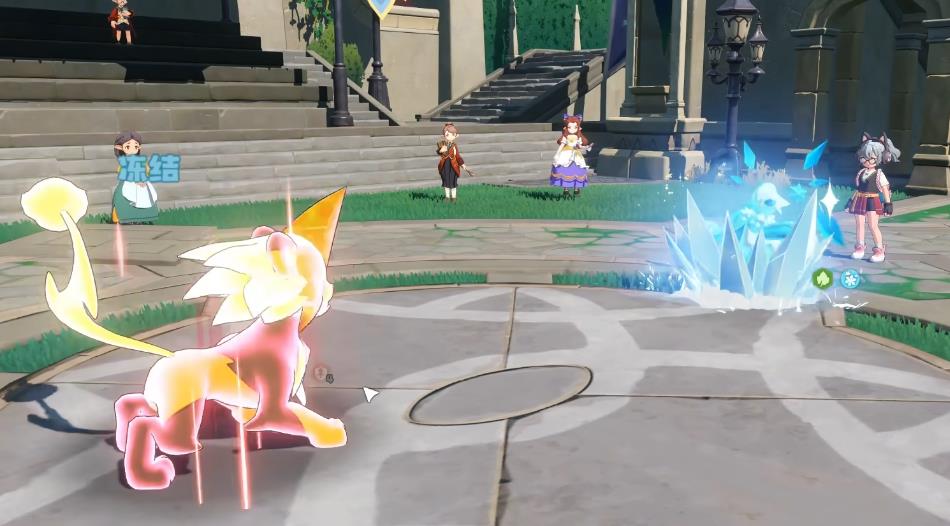 洛克王国世界雪灵怎么打花种